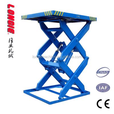 China LISJG2.0-2.0 Hydraulic Electric Stationary Scissor Lift Emergency Drop Valve for sale