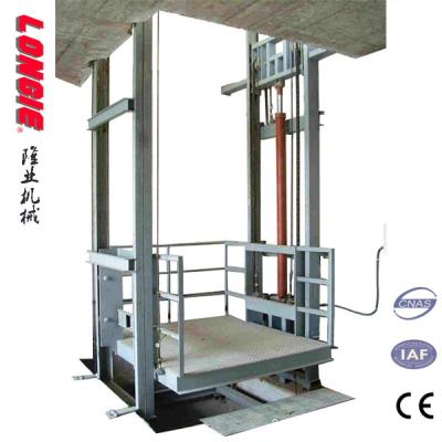 China LISJD2.0-4.5 Warehouse electric hydraulic compact lift elevator for sale