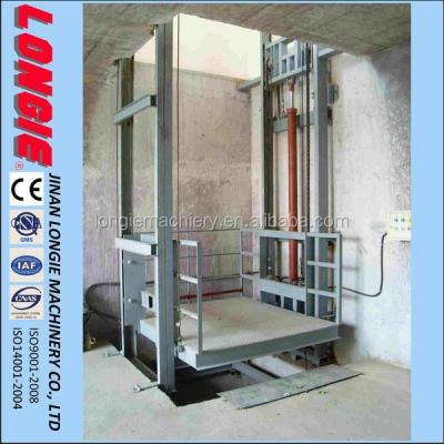 China 2 Floor Hydraulic cargo lift, cargo elevator LISJD1.0-7.5 zu verkaufen