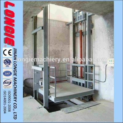 China LISJD2.0-4.5 Hydraulic freight elevator lift, hydraulic goods lift en venta