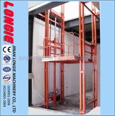 China LISJD2.0-4.5 Warehouse Electric hydraulic cargo lift elevator zu verkaufen