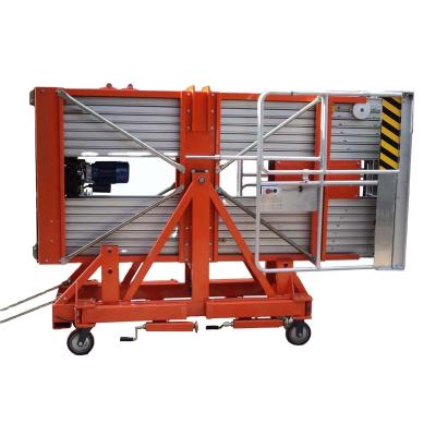 China LISJL0.2-20 Aluminium mast man lift aerial work platform for sale