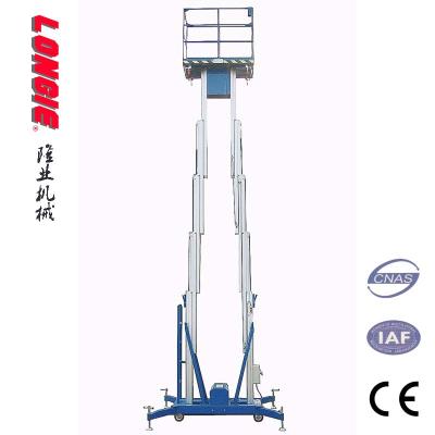 China LISJL0.2-5 Movable electric hydraulic aluminium aerial work platform Te koop