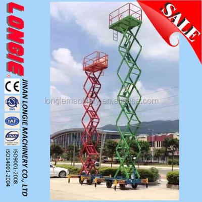 中国 Hydraulic LISJY0.3-18 Mobile Scissor Lift Explosive Proof Valve Emergency Drop Valve 販売のため