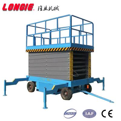 Κίνα Horizontal Meter Hydraulic Mobile Scissor Lift Scaffolding Emergency Stop LISJY1.0-4 προς πώληση