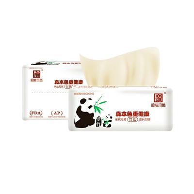 China Eco-Friendly Smooth Soft Bamboo Facial Tissue Pulp Facial Tissue for sale