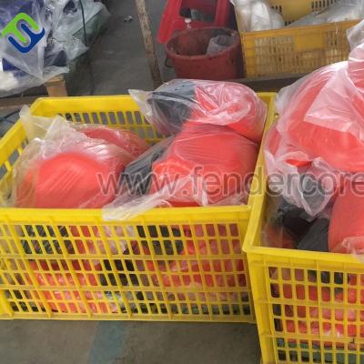 China PVC Qingdao Florescence Floating PVC Anchor Buoy For Docks for sale