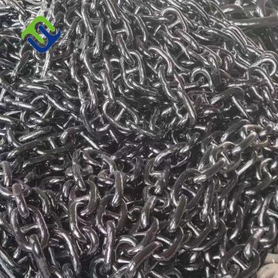 China Anchor Chain G80 1-1/8 studless open link welded long short stud link anchor chain for sale