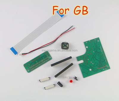 China Replace for Game Boy Zero (DMG-01) Panels & Switches & Connectors 6 Button PCB Kit For Raspberry Pi GBZ for sale