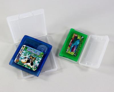 China Replace For Gameboy Advance Game Cartridge Card Box Clear Transparent Plastic Storage Case For Nintendo PS GB GBC GBP GBA for sale