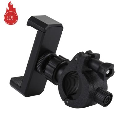 China Puluz Adjustable Handlebar Adapter Photography Trunk Accessories for Mobile Phone 360 ​​Mount Phone Holder Clamp for sale