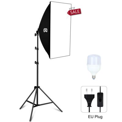 China Photography Shooting Puluz Photo Studio Props 50x70cm Light Box Softbox Set with LED 30W 5700K for Bulb Light for Photography for sale