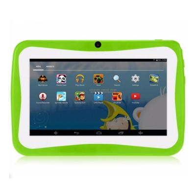 China Anti-dust kids tablet 7 inch quad core android tablet cheap kids tablet PC for kids education and game for sale