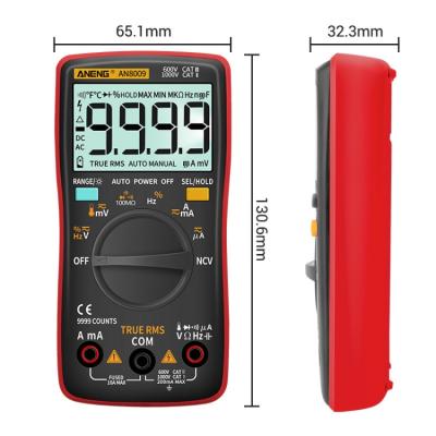 China 2021 AN8009 Digital Display Multimeter High Quality Standard With Cable TBD0601763202D-HL for sale