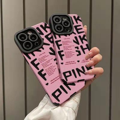 China Softly suitable for European and American fashionable brand iPhone13 14promax Apple 12 11 soft pink xs xr inclusive cell phone cases 7p for sale