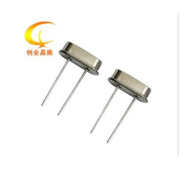 China Factory direct plug 2 feet HC 49S 4.096MHZ 49S 4.096M passive quartz crystal oscillator HC-49S 4.096MHZ for sale