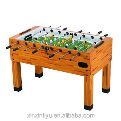 China Best indoor sports price soccer table game football xy-50121-2 indoor sports foosball soccer table with white plastic set square for sale