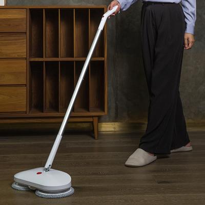 China BOOMJOY Stocked on Amazon Household Jet Floor Broom Machine Electric Rotating Magic Broom for sale