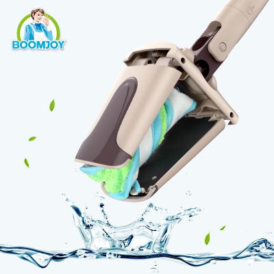 China Sustainable 360 ​​Swivel Twist Swivel Microfiber Mop Eco Friendly Boomjoy Flat Mop for sale