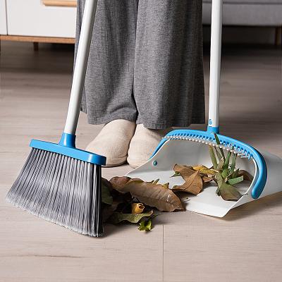 China Boomjoy Field Dustpan Set Combination Eco-Friendly Home Holding Soft Wiper Blade Magic Broom for sale