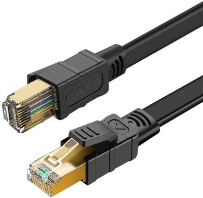 China Telecom Factory Cat8 Ethernet Cable Rj45 S/FTP Communication Internet Cable 2000MHz 40Gbps Cat 8 for sale