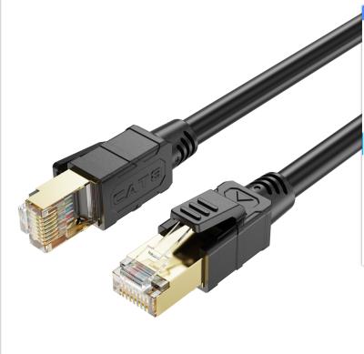 China High Speed ​​Cat8 Cable 40Gbps 2000Mhz Network Cable Cat 8 for sale