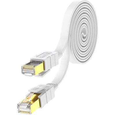 China Backward Telecom Cable Cat8 Ethernet Network Cable - Compatible With Cat7 Cat6 Patch Cable for sale