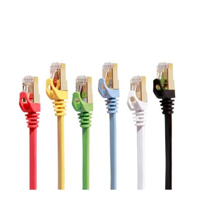 China Kingwire Oxygen-Free Copper Material Cat 7 Flat Sstp Patch 1000 Mbps Tie Down Cat7 Flat Cable CAT7 SSTP Cable 016 for sale