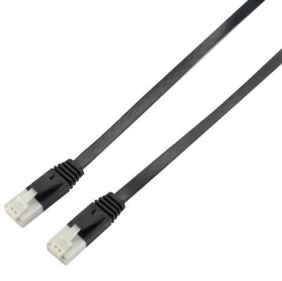 China Networking China Manufacturer CAT 6 Flat Patch Cord Cable With Nylon Made RJ45 Connector for sale