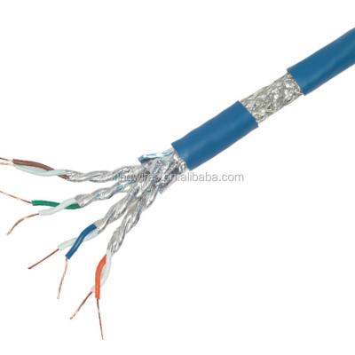 China Kingwire Utp Sftp Fftp 1000ft Network Cord Cable Roll Cat 7 Ethernet Cable Cat7 Cat7 1000ft Cable for sale