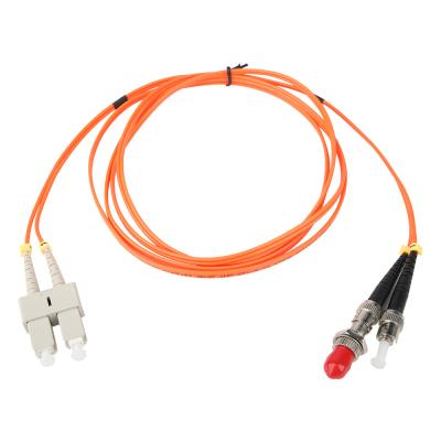 China Custom Double Jumper Patch Cord Fiber Optic Sc ​​To Sc Fiber Optic Patch Cord Fiber Optic Patch Cord for sale