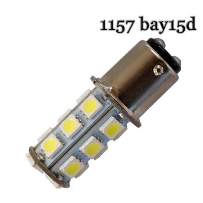 China P21/5W 1157 BAY15D 18 SMD 5050 LED Auto Brake Lights DRL 12V Yellow Blue Red White 1157 BAY15D 18 SMD 5050 LED Lamp Car for sale