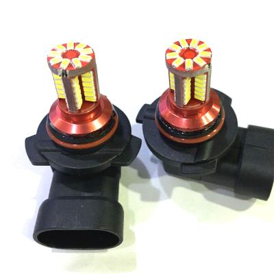 China Car LED Fog Light H7 H8 H9 H10 H11 57 SMD 3014 LED Head Light 12V Red Yellow Blue White H7 H8 H9 H10 H11 for sale