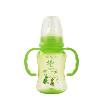 China BPA Free 5 oz PP Bottle Color Nursing Bottle Neck Regular Baby Bottle BPA Free Customized Feeding Bottle For Baby for sale