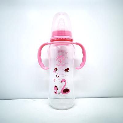 China BPA Free Silicone PP Top Quality Plastic Nipple 8 Ounce 240ml Baby Feeding Bottle For Baby Supplies for sale