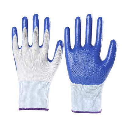 China Comfortable Manufacturers Stock Work Gloves Wear Resistant Anti-Slip Gloves Insurance Dipped Work Gloves for sale