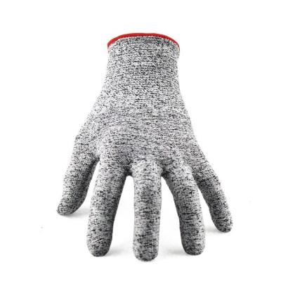 China House and Kitchen Use HPPE Knitted Food Class 5 Protection Cut Resistant Safety Work Kitchen Hand Handling Gloves for sale