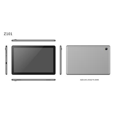 China Gray Color Shenzhen Hard Hot Selling Zwide Z101/Z101E/Z102E PC Working Tablet PC Portable Adult People Business Tablet for sale