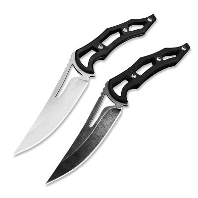 China D2 Non-variable Steel Fixed Blade Group of Ten EDC Handle Survival Pocket Outdoor Tactical Hunting Knife for sale