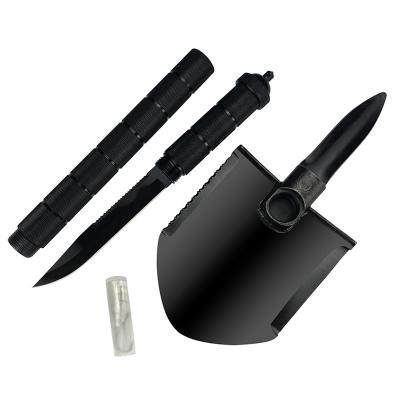 China Shovel Military Camping Multitool Folding Stainless Steel Survival Portable Military Outdoor Tactical Shovel for sale