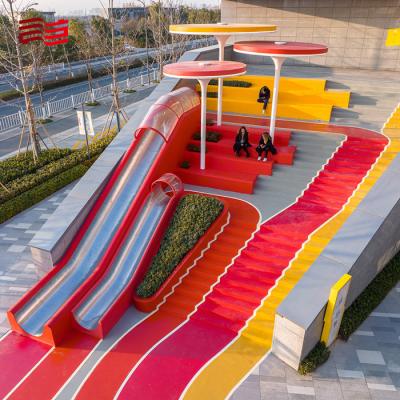 China Planificación de juegos y decoración de patios infantiles al aire libre con método de impresión personalizado en venta