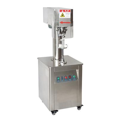 China Food semi-automatic aluminum sealing machine beer tin can sealing machine can sealing machine for sale