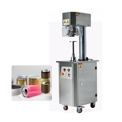 China Food coffee powder can sealing machine paper box sealing machine tinplate can sealing machine for sale