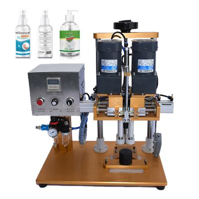 China Food Semi-automatic Screw Lid Sealing Machine Glass Bottle Capper Capping Machine for sale