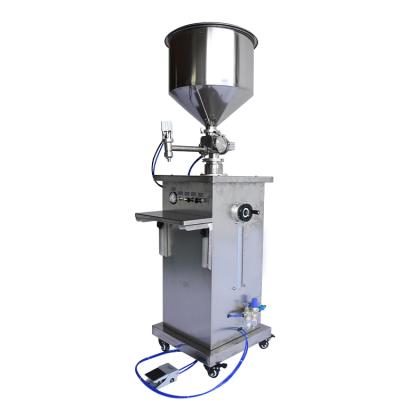 China Pure Pneumatic Vertical Food Filling Machine Liquid Paste Quantitative Adjustable Filling Machine for sale