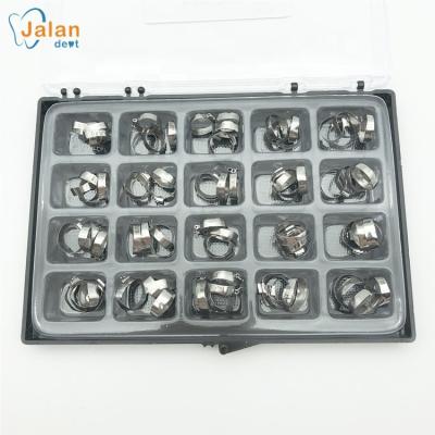 China 80pcs One Band Dental Orthodontic Molar Box Dental Roth / MBT Molar Band for sale