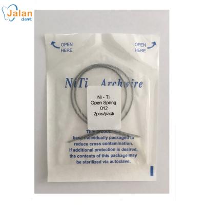 China Good Price Dental Dental Orthodontic Wire Open Area Coil Spring Niti Wire for sale