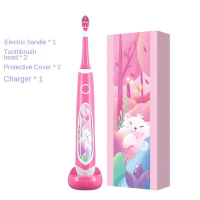 China ABS Food Grade Silicone Guaranteed Quality Suitable Price Logo Oral Care Electric Toothbrush Custom Made For Kids for sale