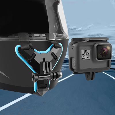 China New Motorcyle Helmet Chin Mount Strap for GoPro SJ YI etc Action Camera XTGP523 for sale