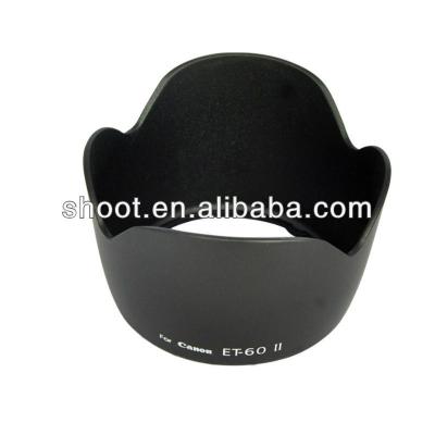 China The flower plastic lens hood for CANON EF-S 55-250mm f/4-5.6 IS 450D ET-60II for sale